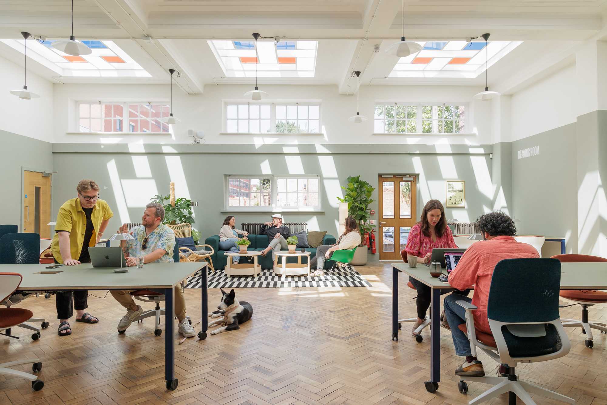 Coworking area