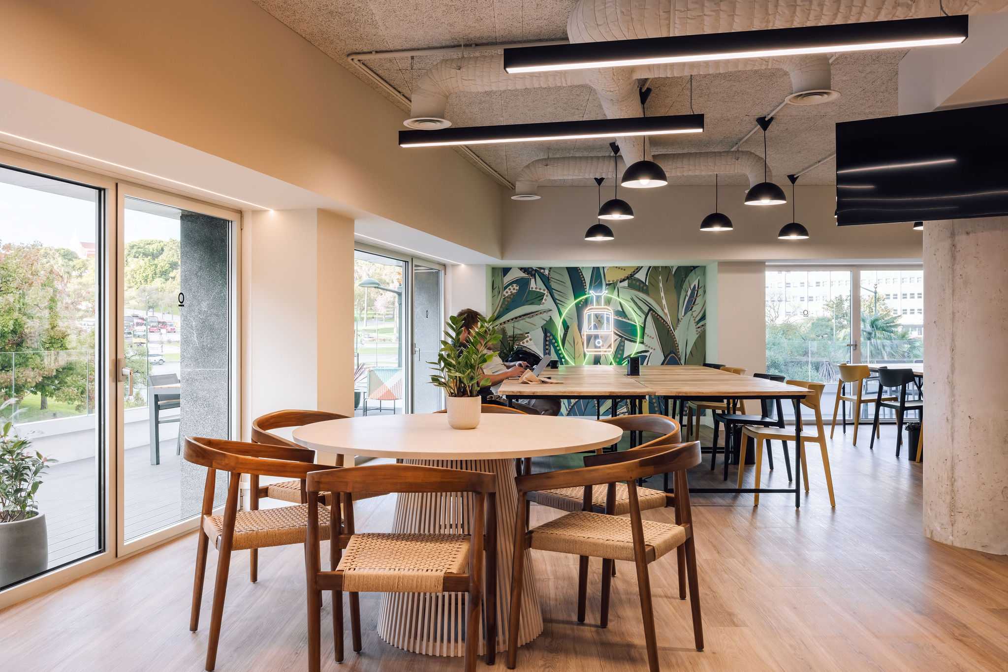 Coworking area