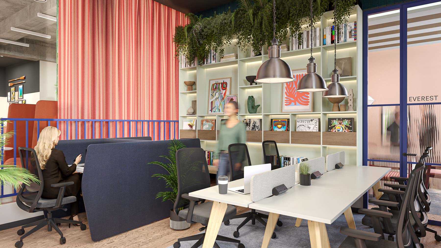 Coworking area