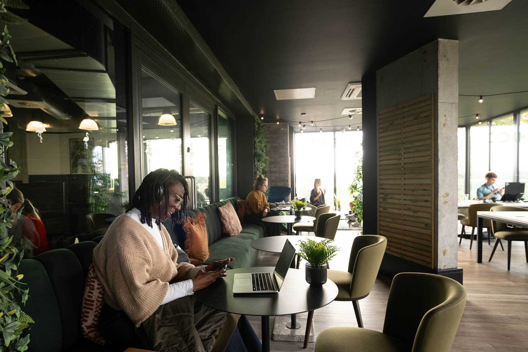 Coworking area