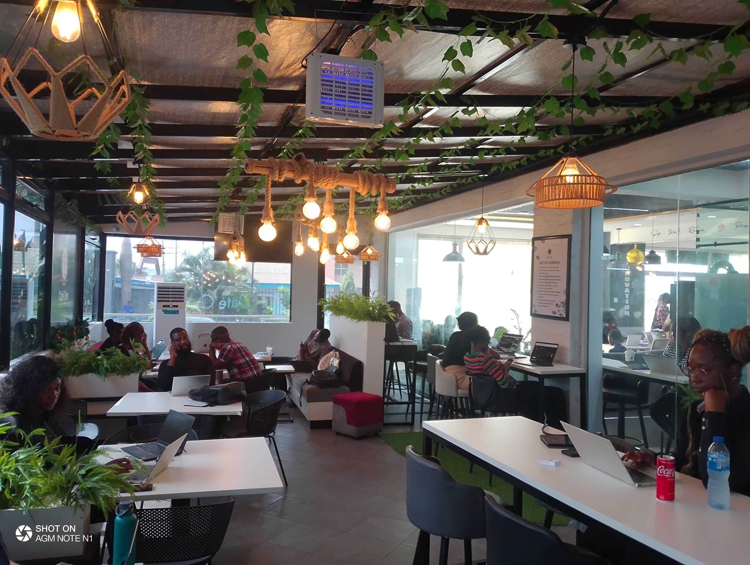 Coworking area