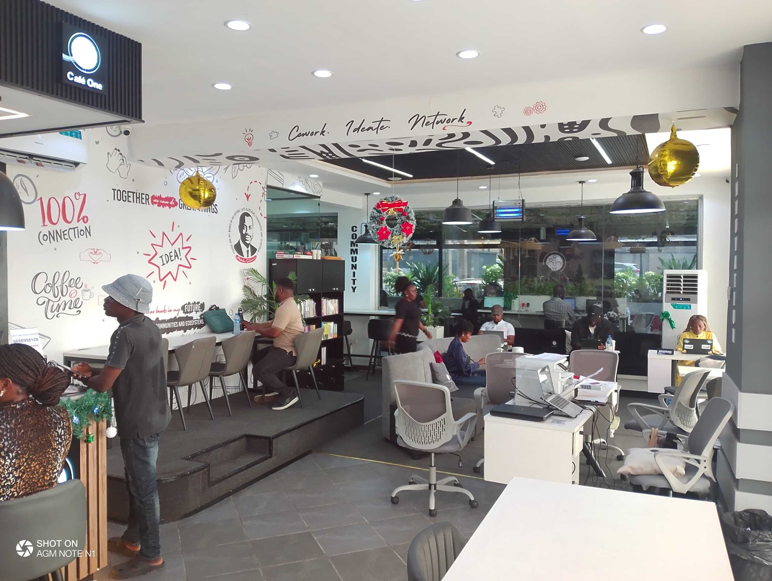 Coworking area