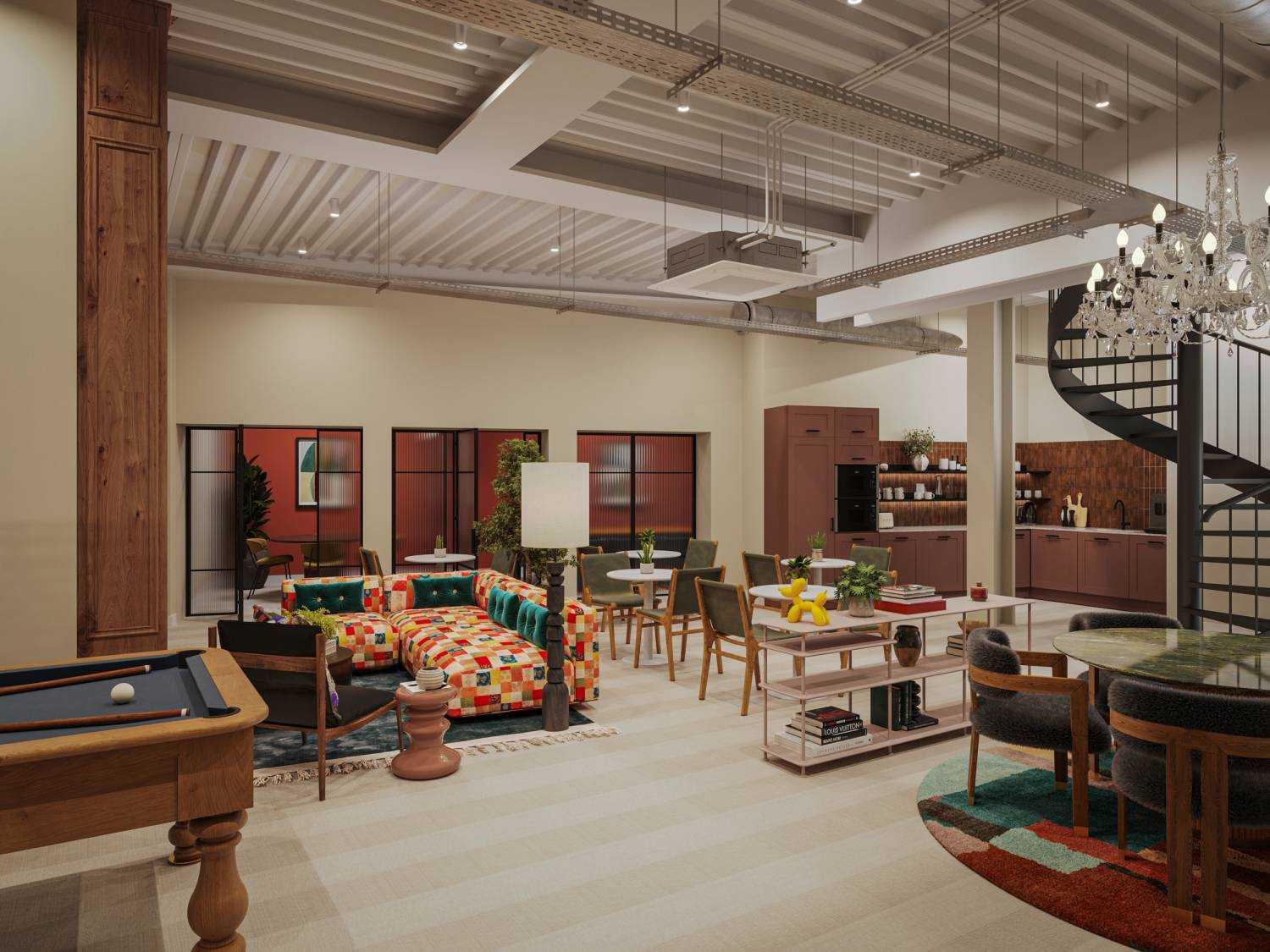 Breakout area