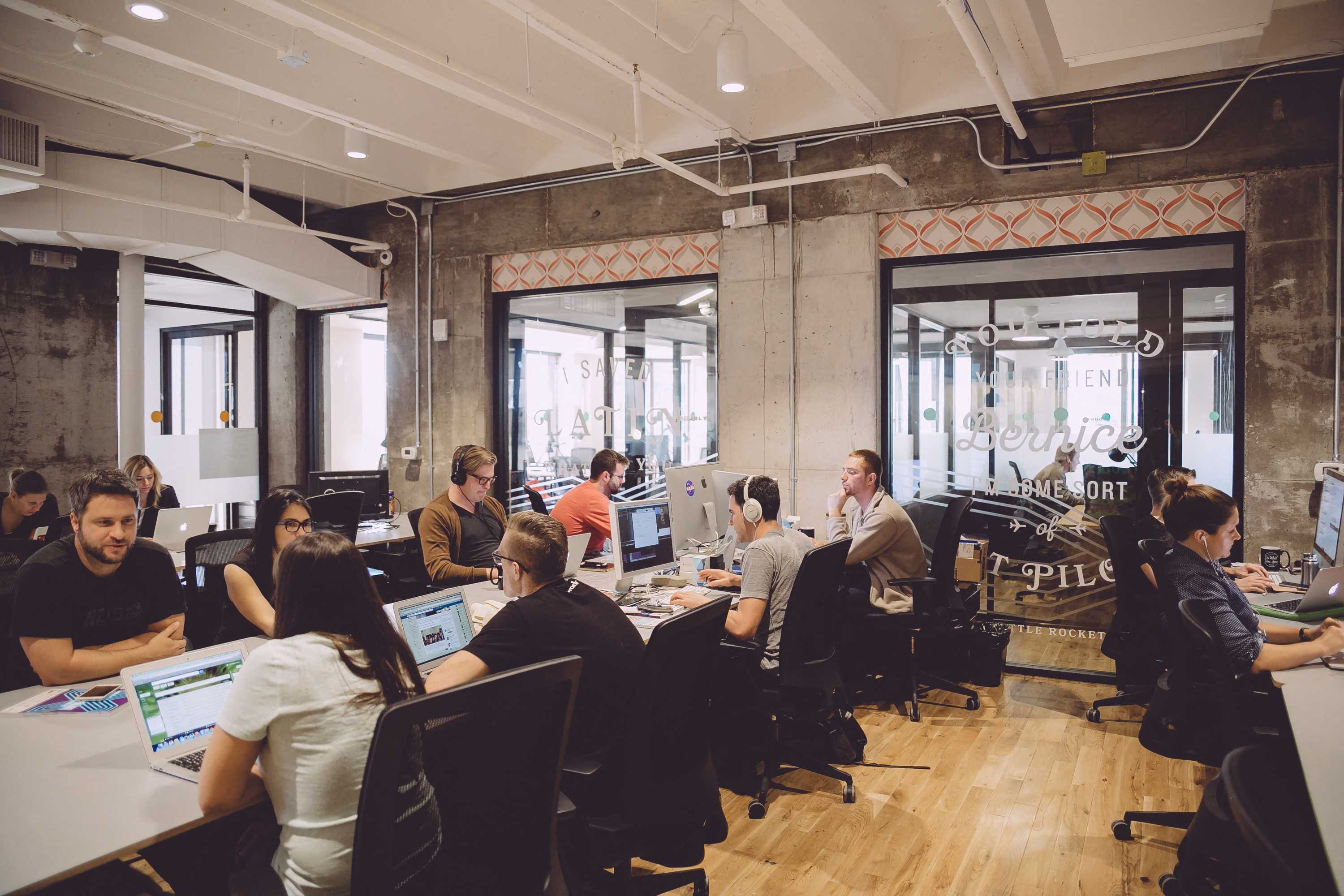 Coworking area