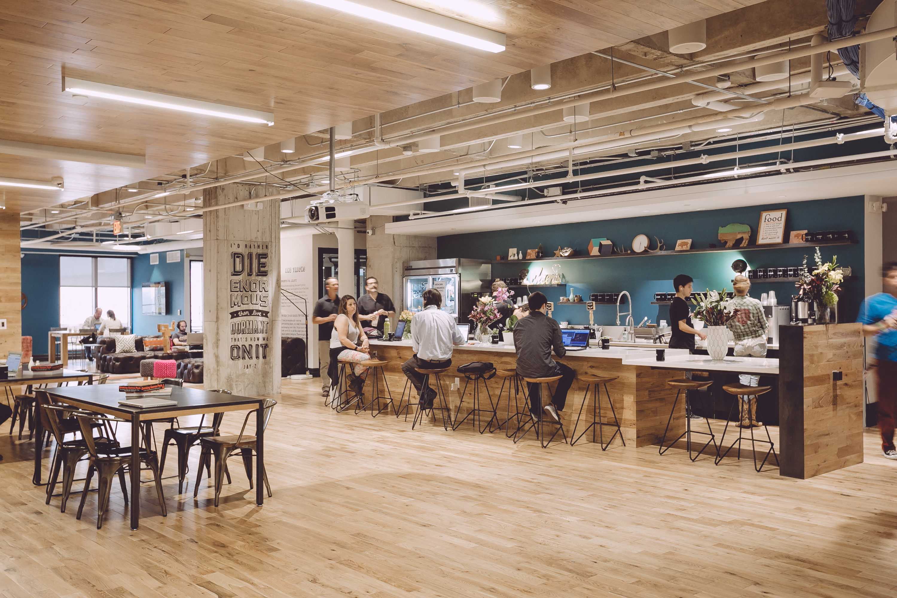 Coworking area