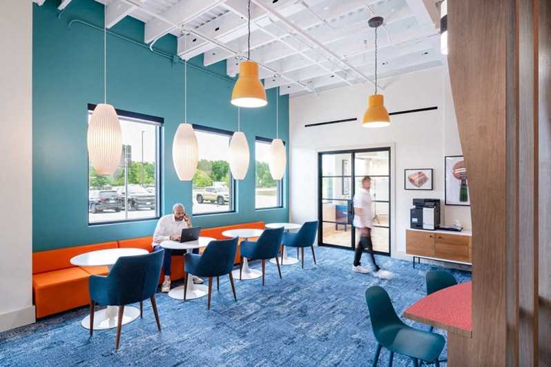 Coworking area