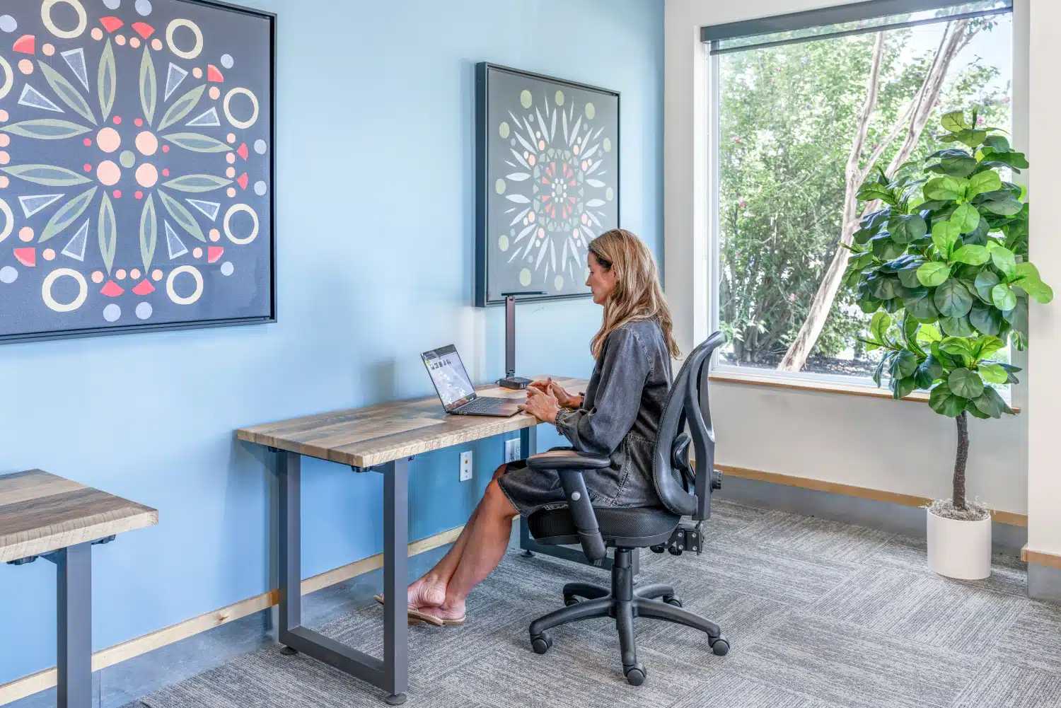 Coworking area