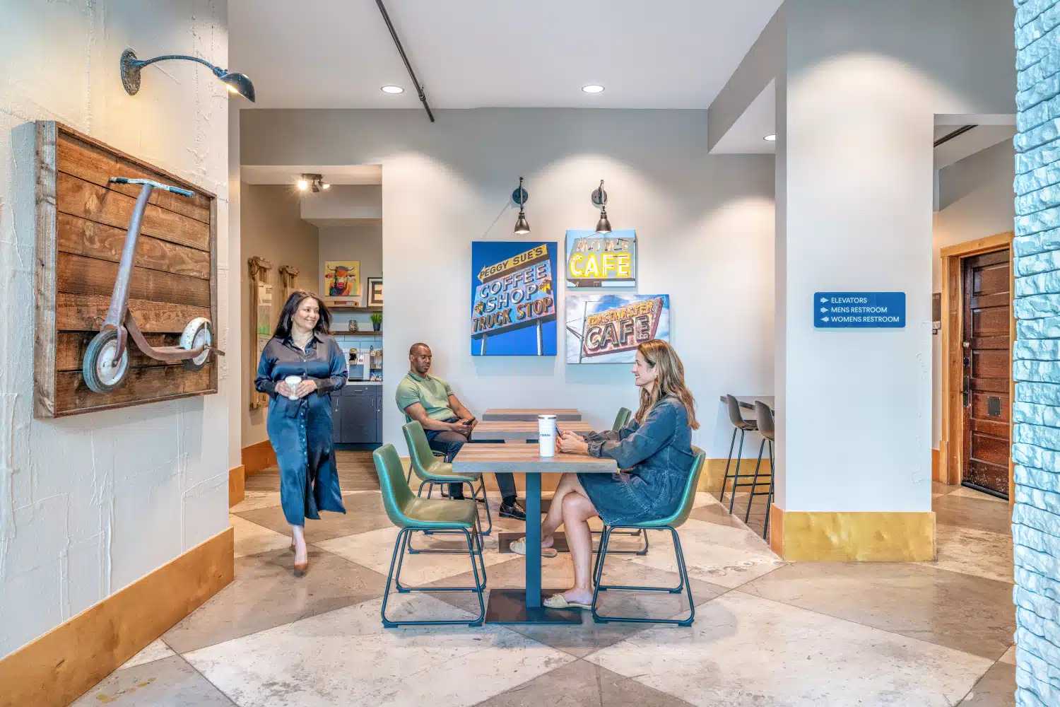 Breakout area