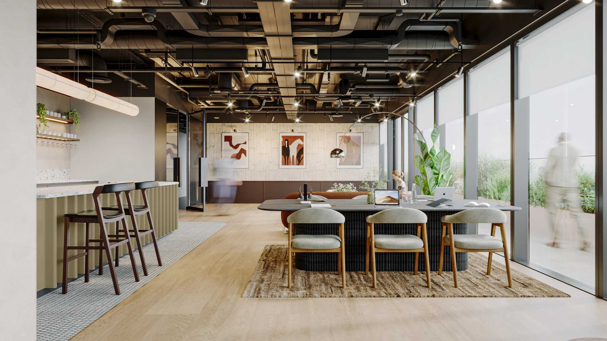 Breakout area