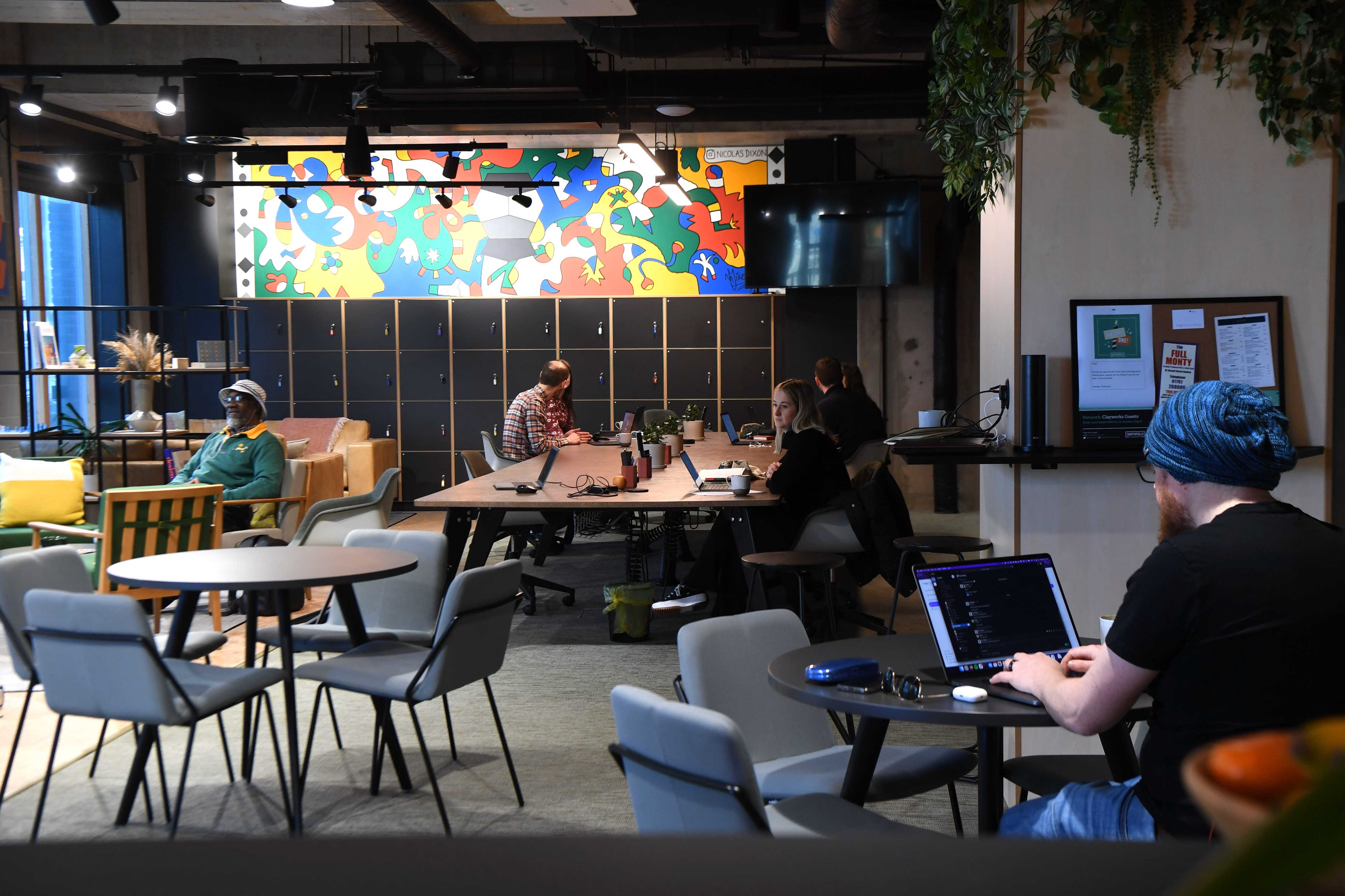 Coworking area