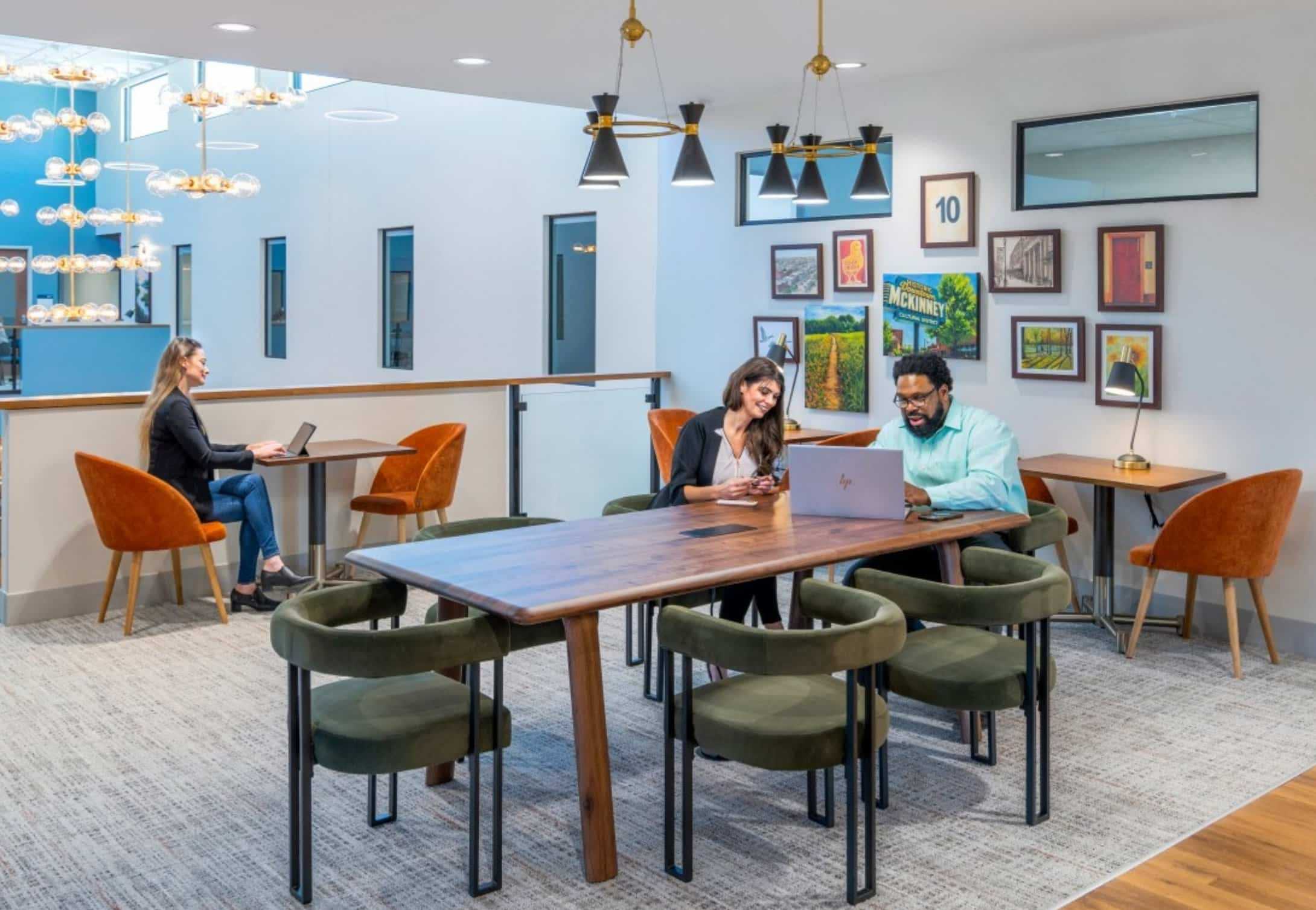 Coworking area