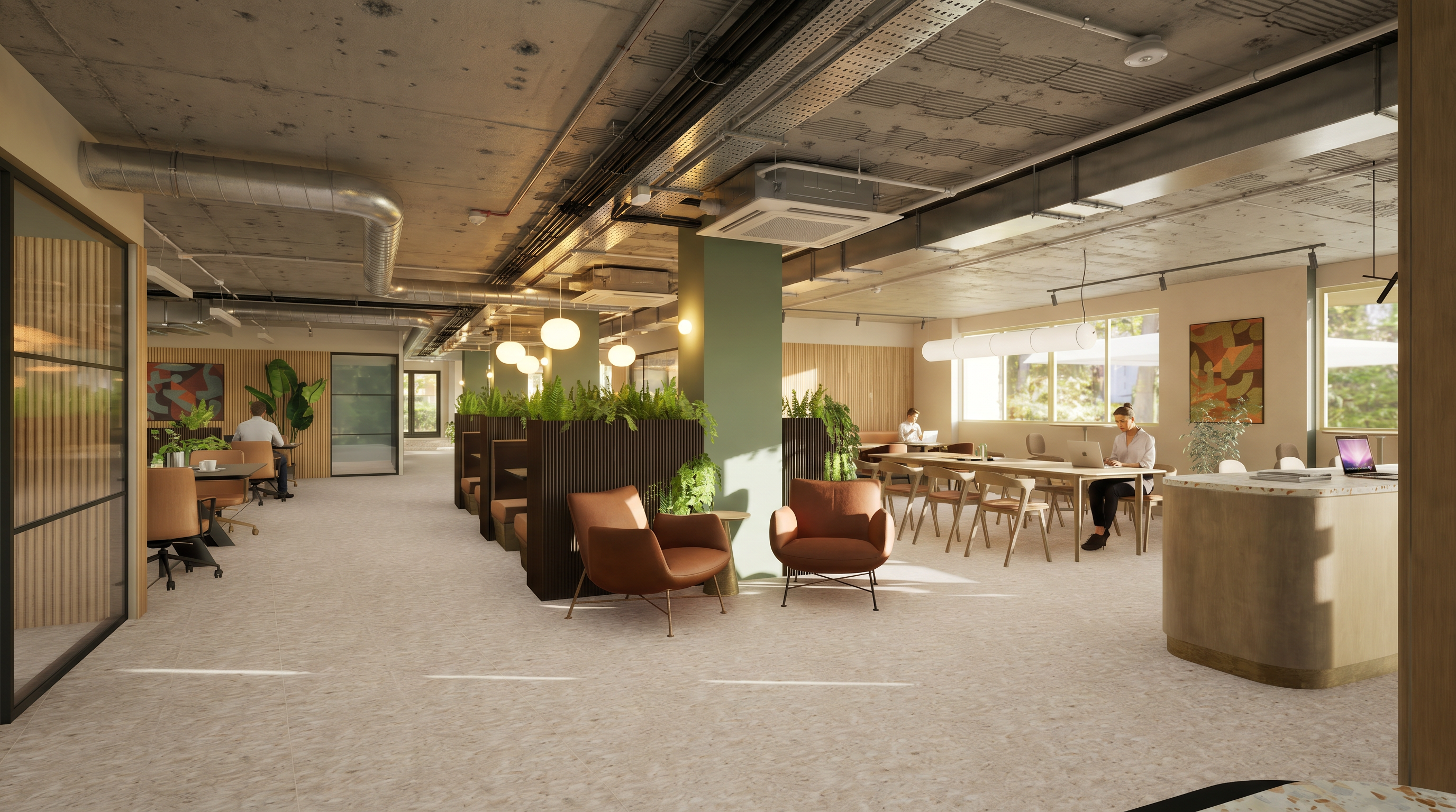 Breakout area