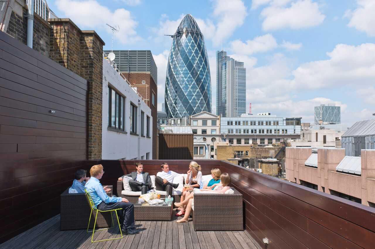Roof terrace