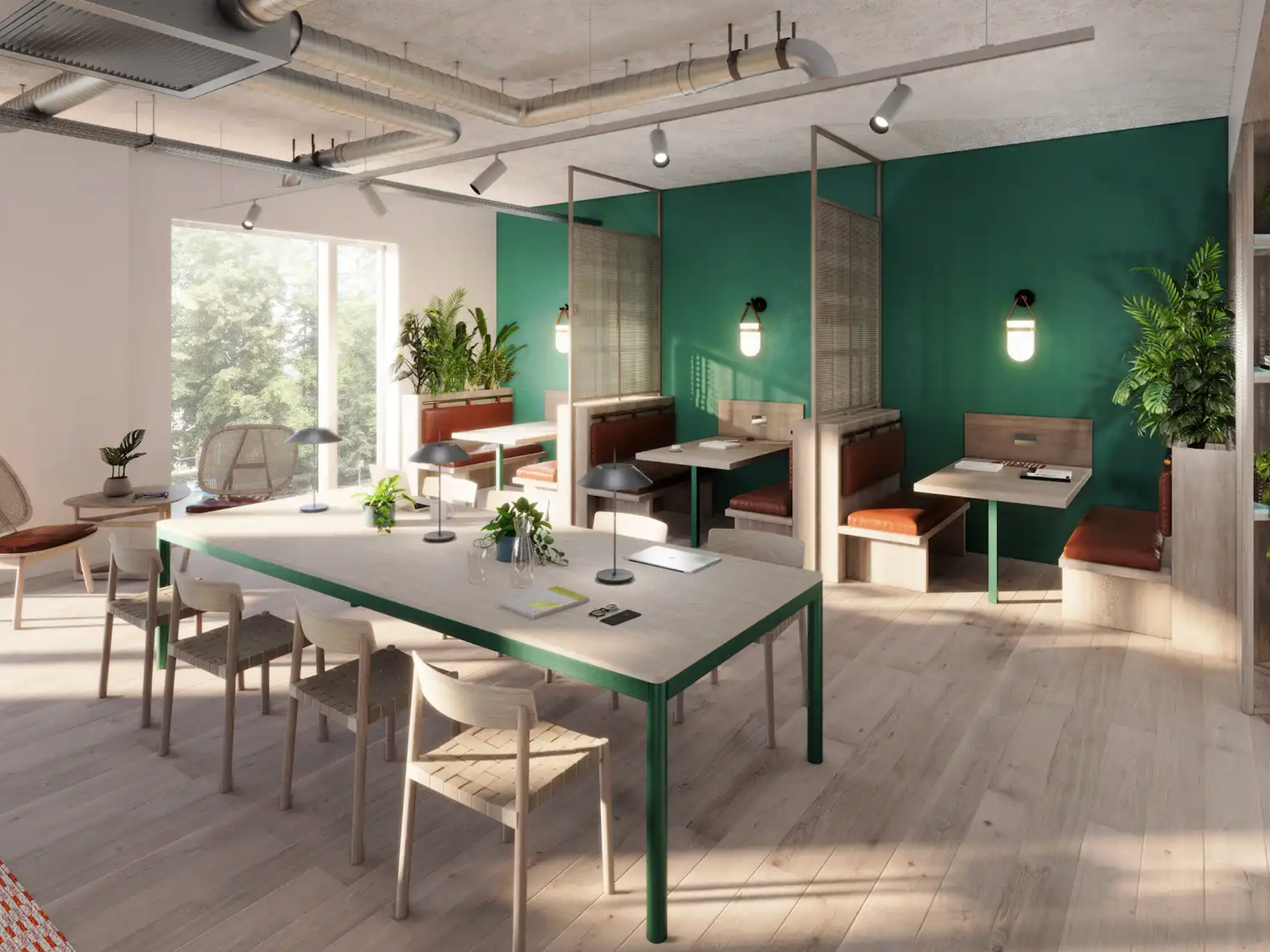 Coworking area
