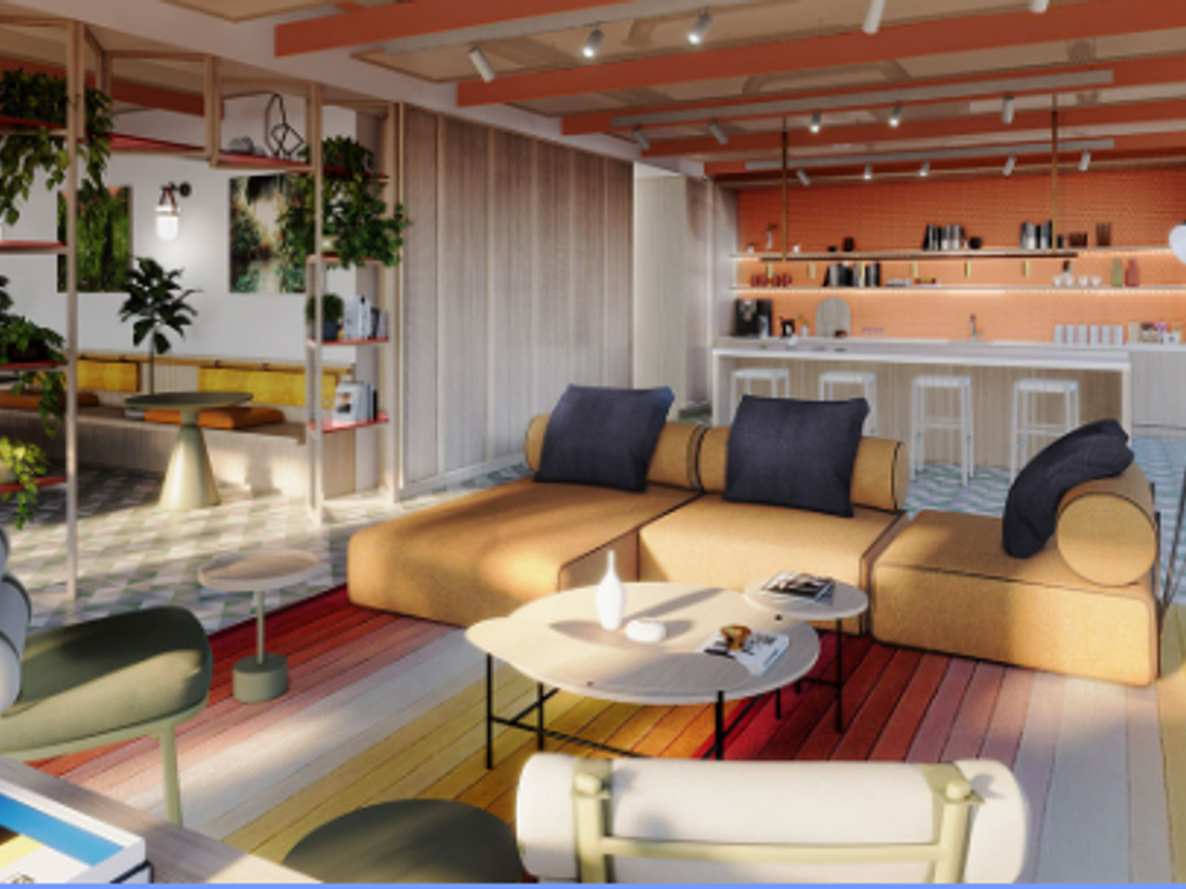 Breakout area