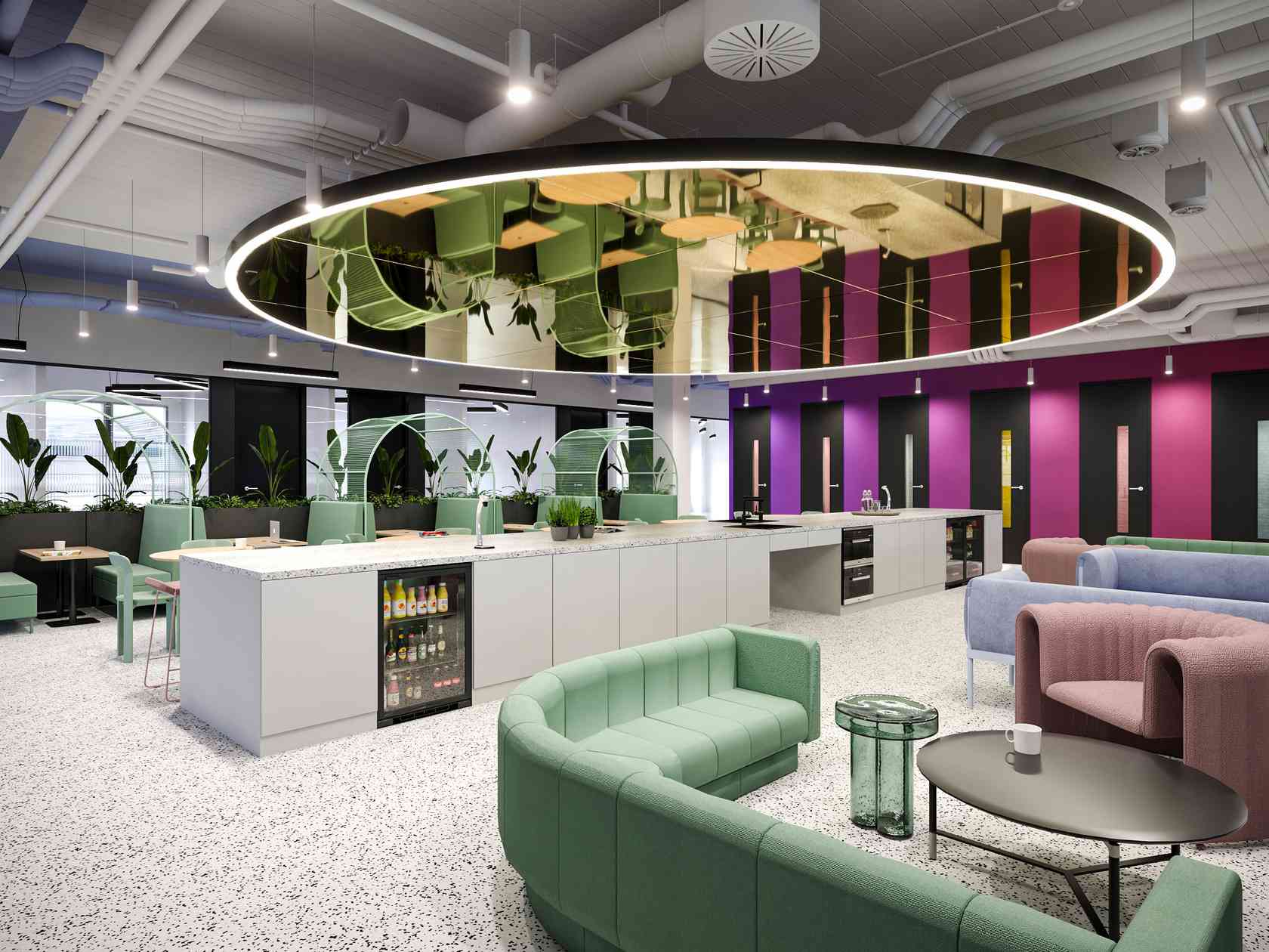 Breakout area