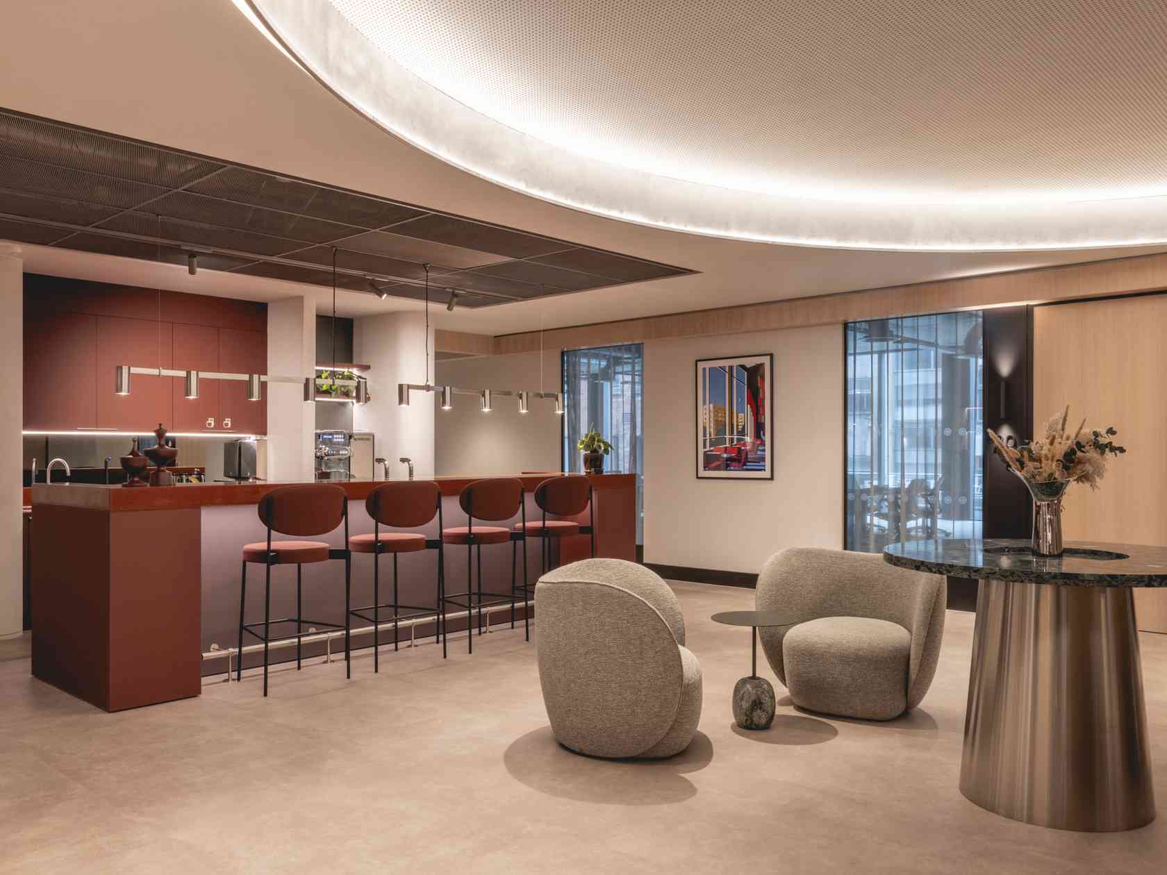 Breakout area