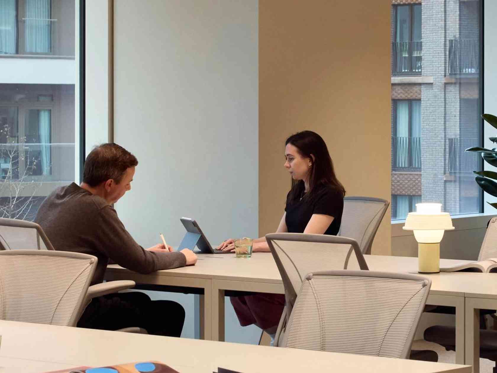 Coworking area