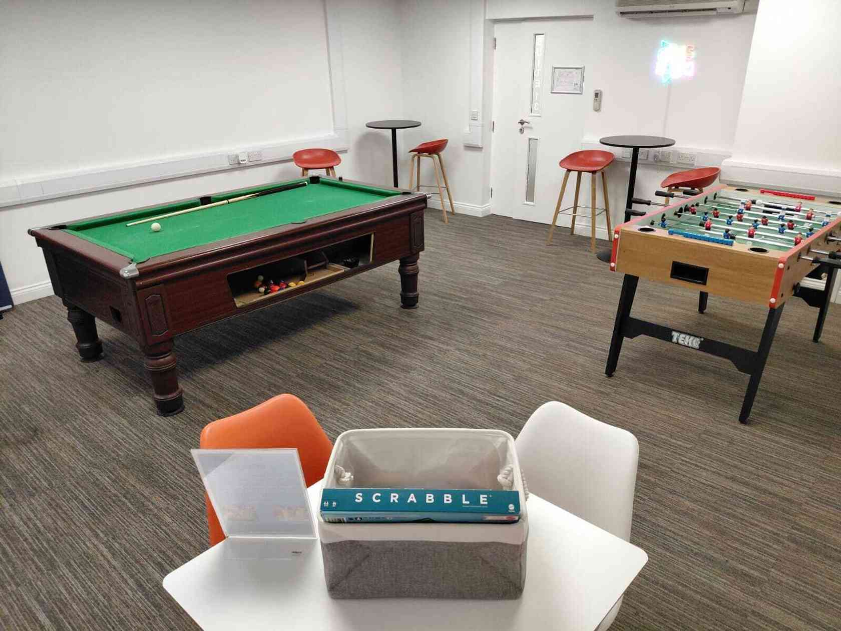 Breakout area