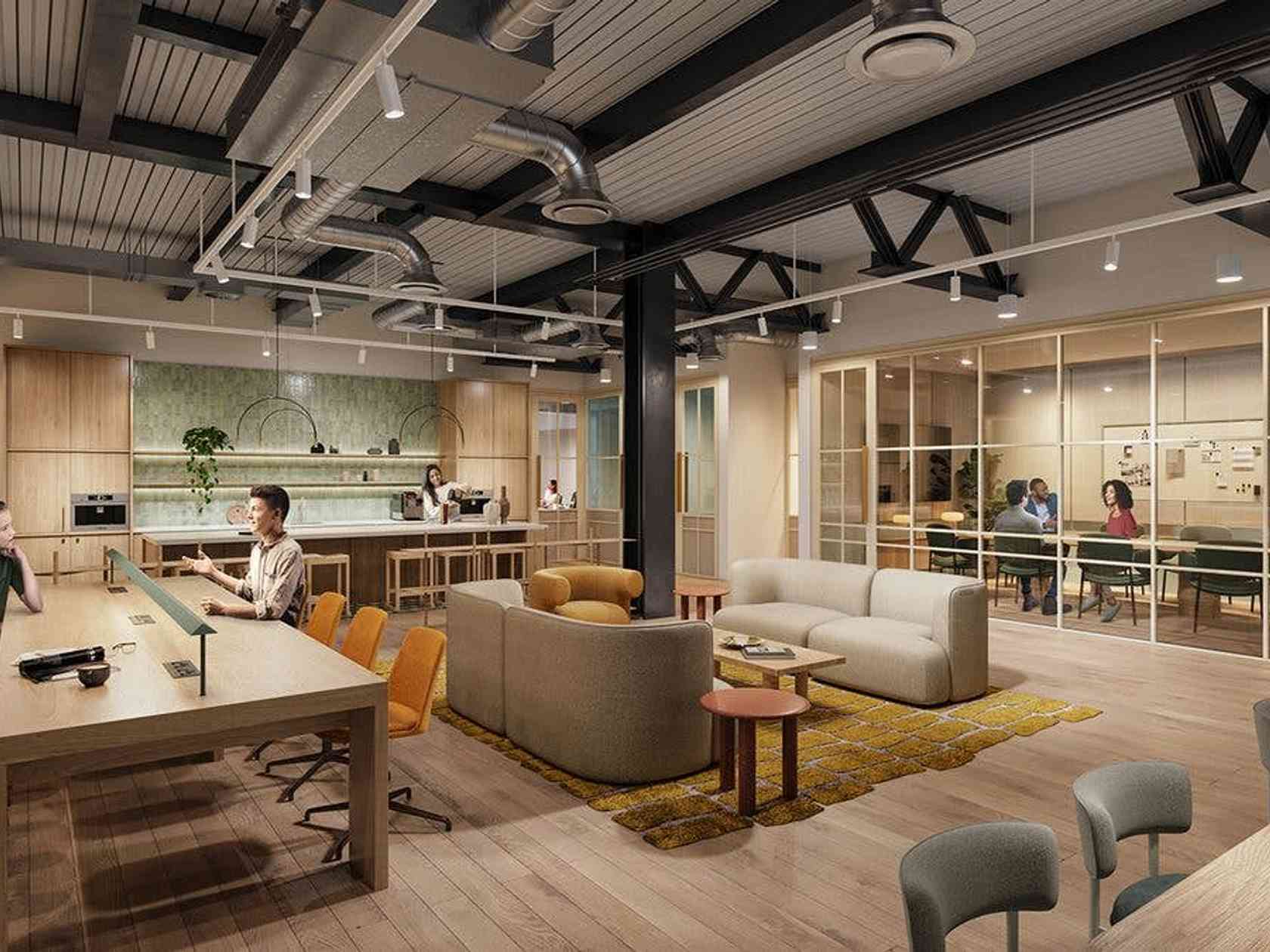 Coworking area