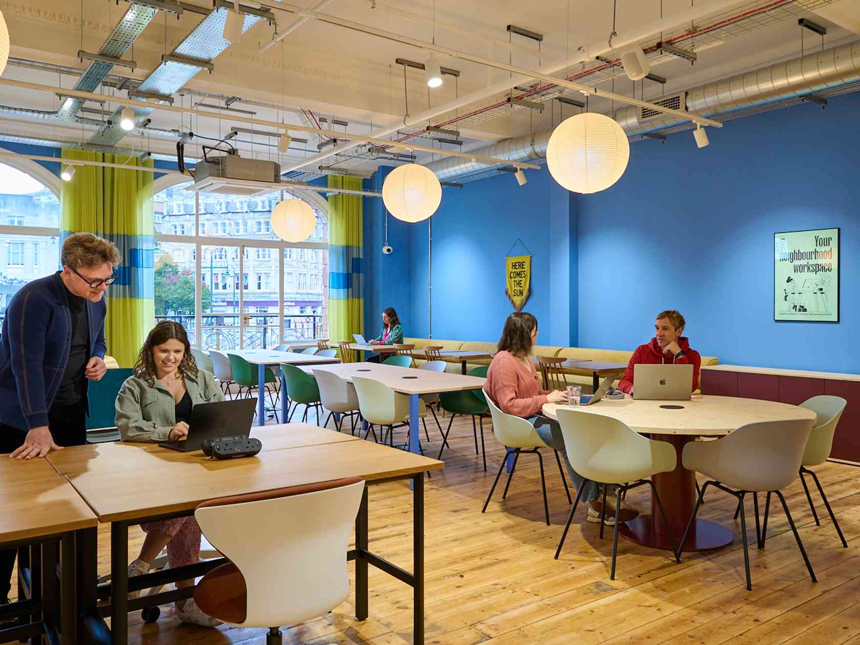 Coworking area
