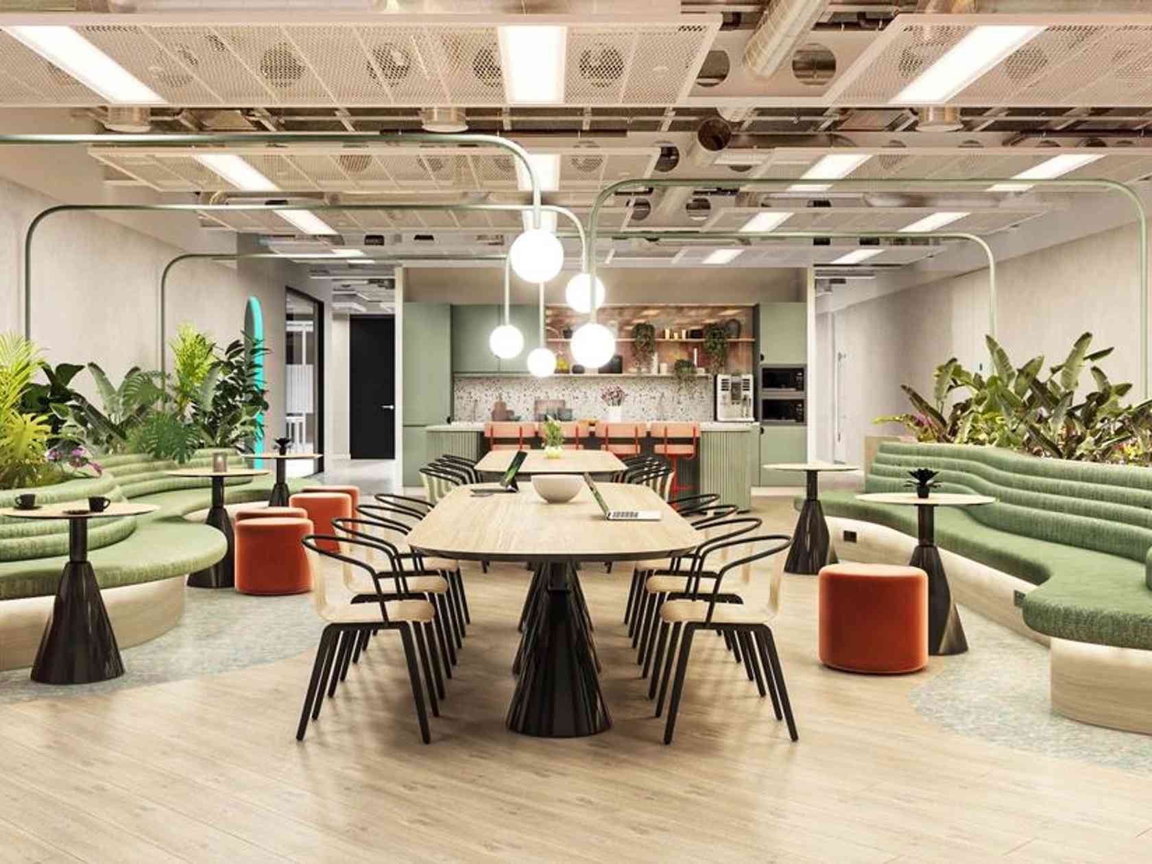 Coworking area