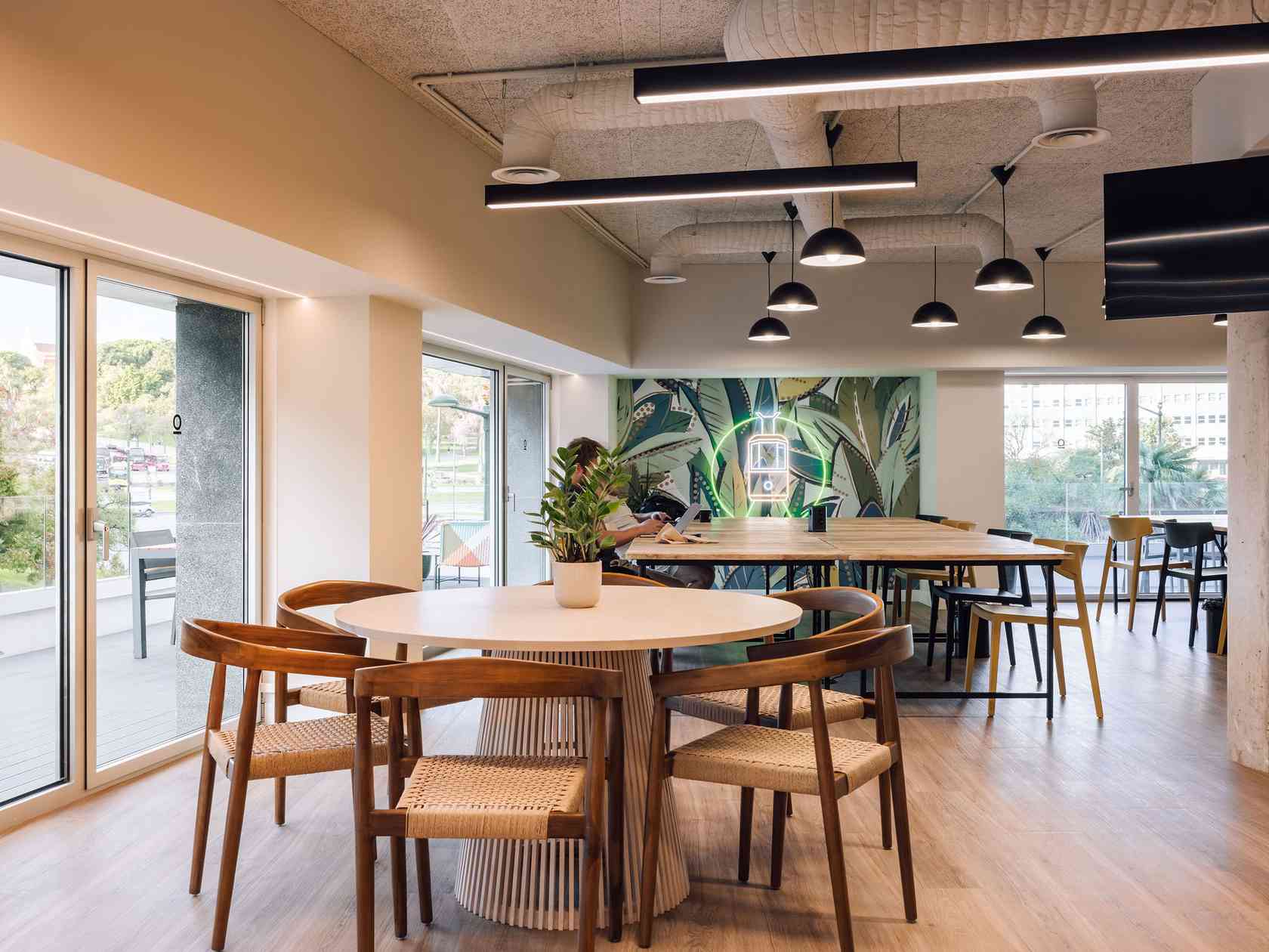 Coworking area