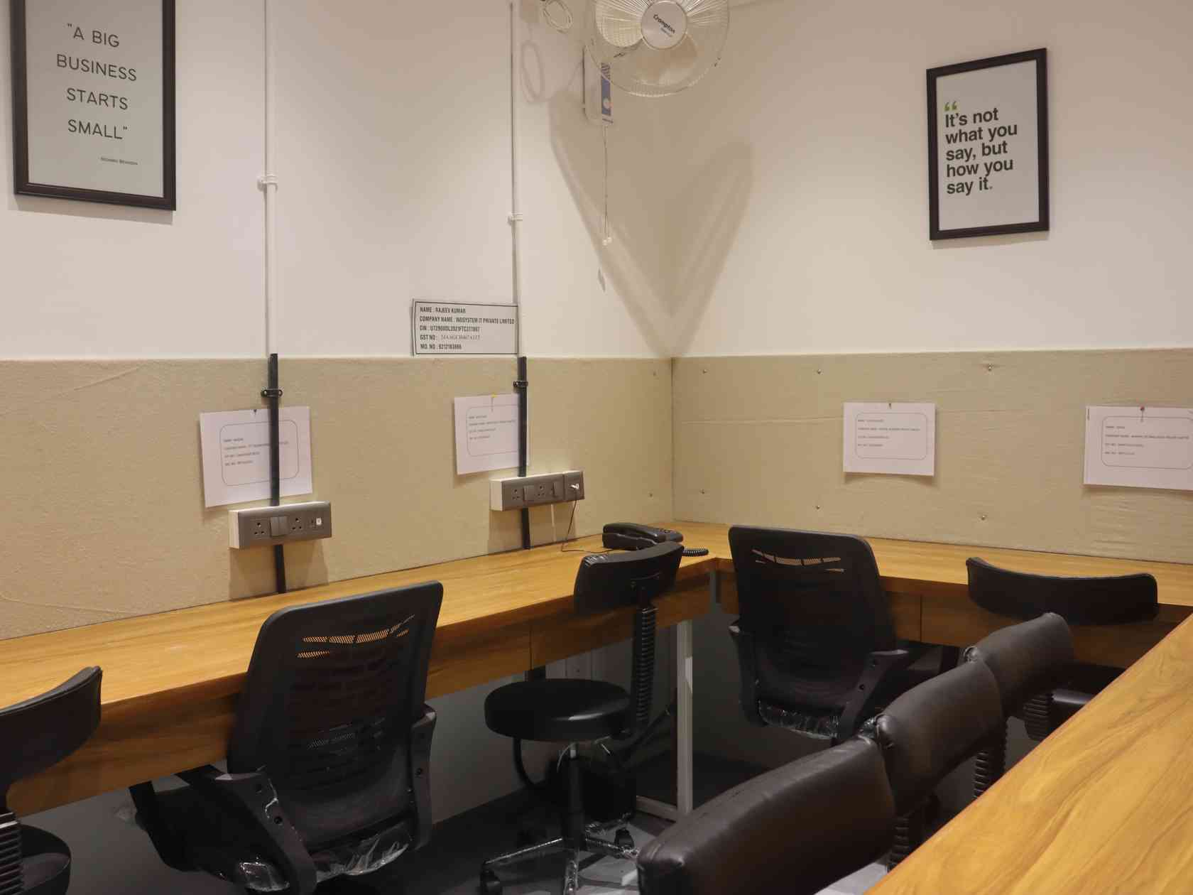Coworking area