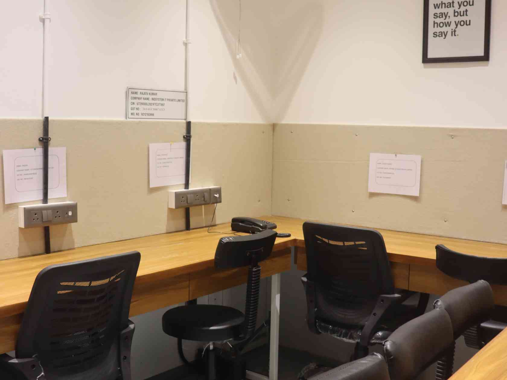 Coworking area