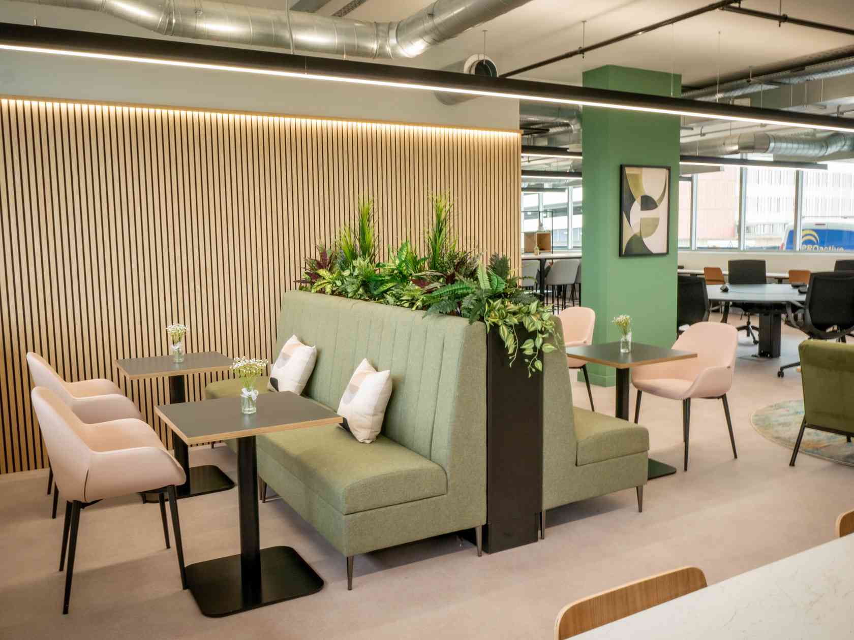 Coworking area