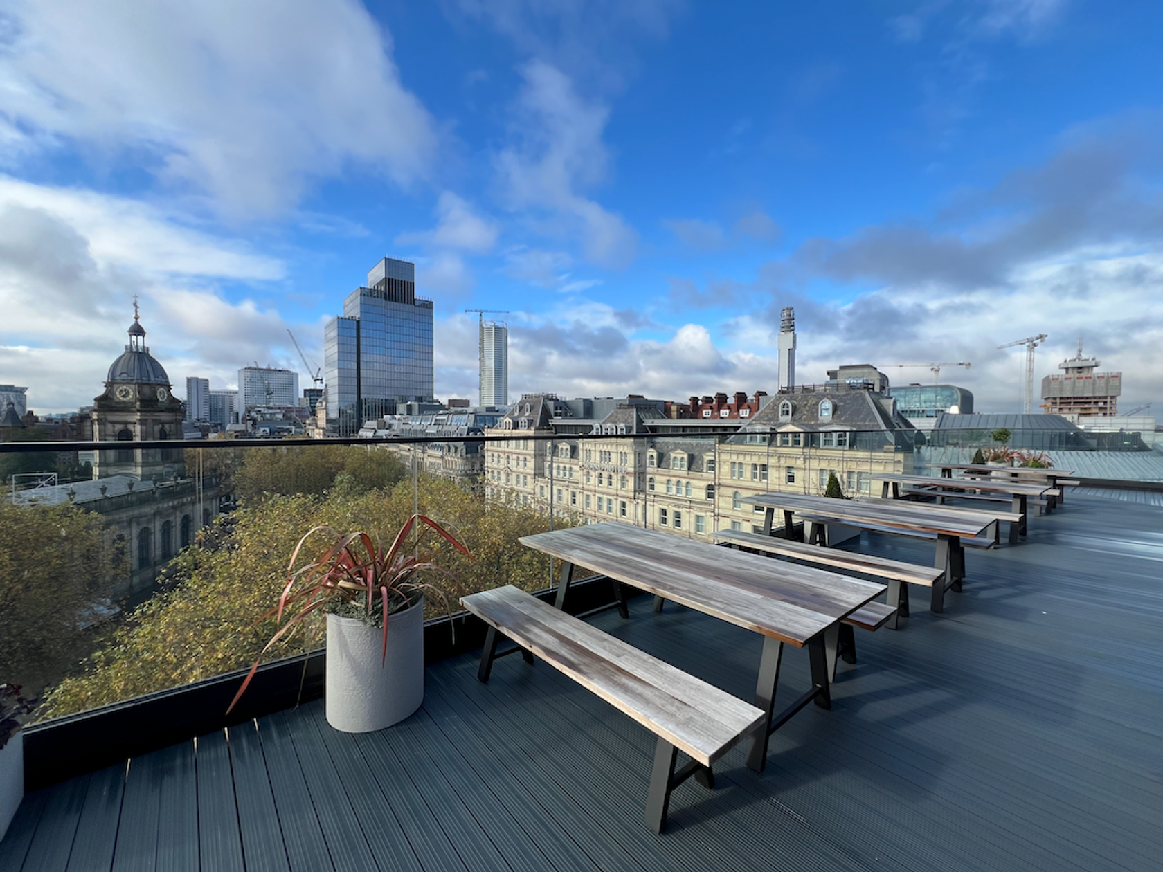 Roof terrace