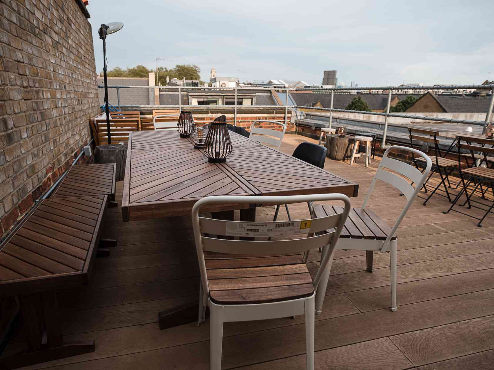 Roof terrace