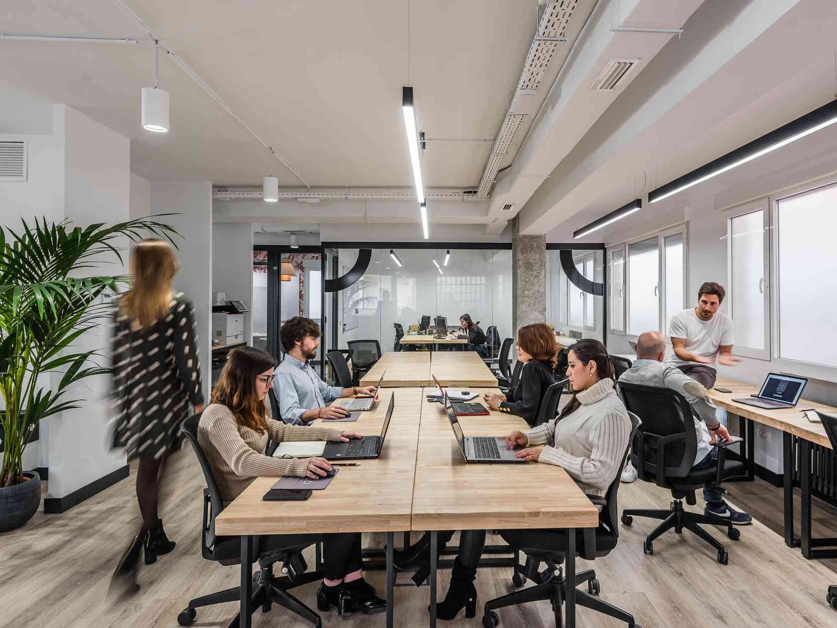 Coworking area