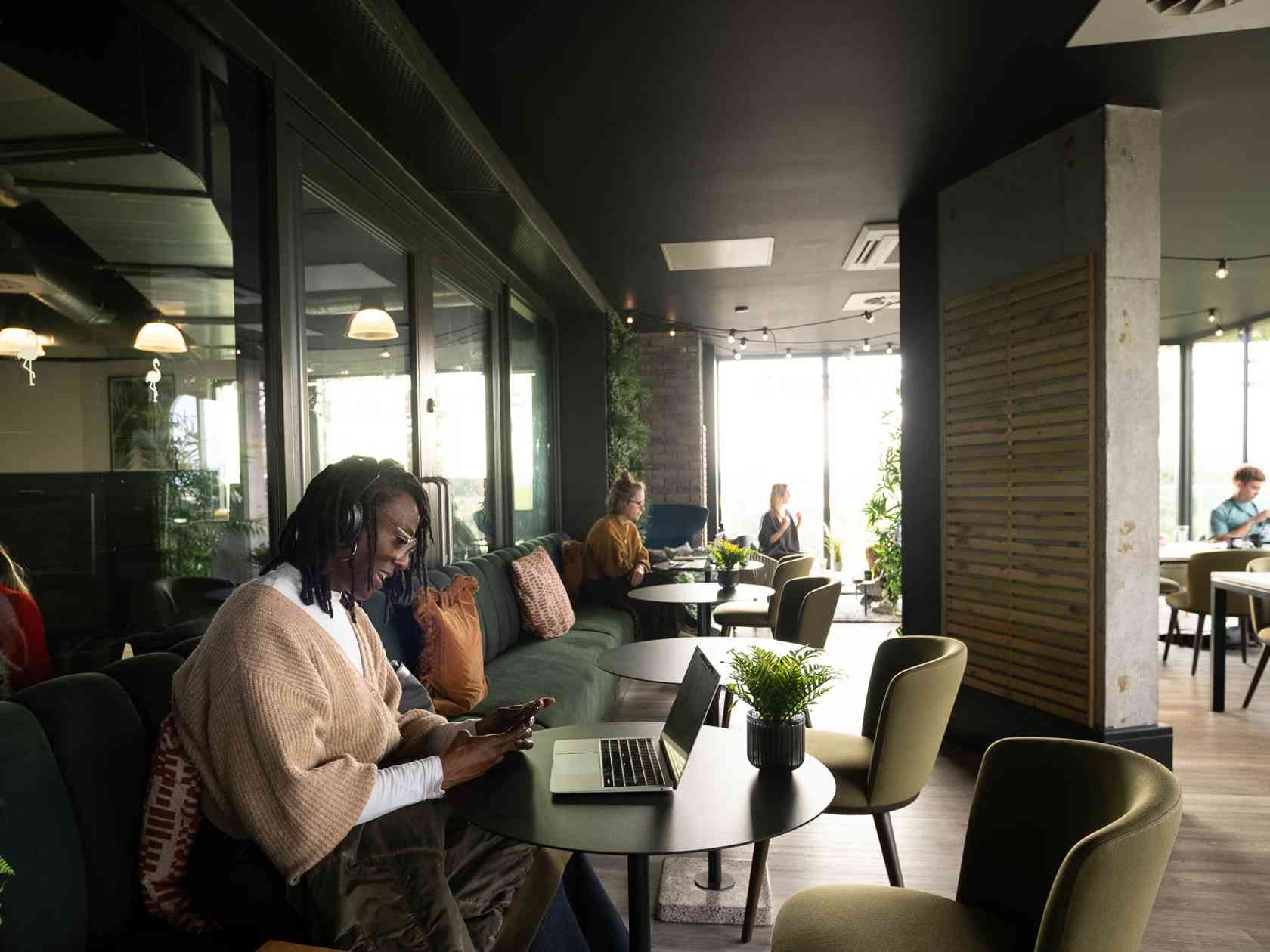 Coworking area