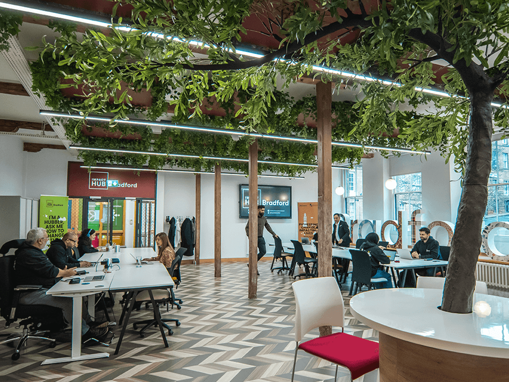 Coworking area