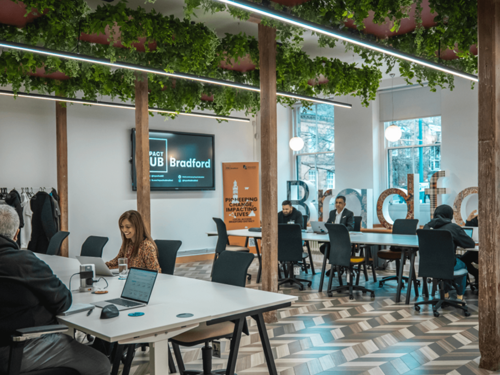 Coworking area