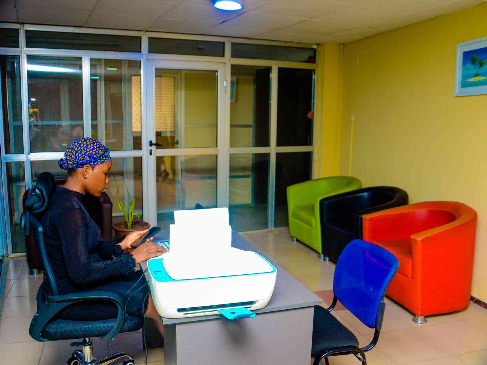 Coworking area