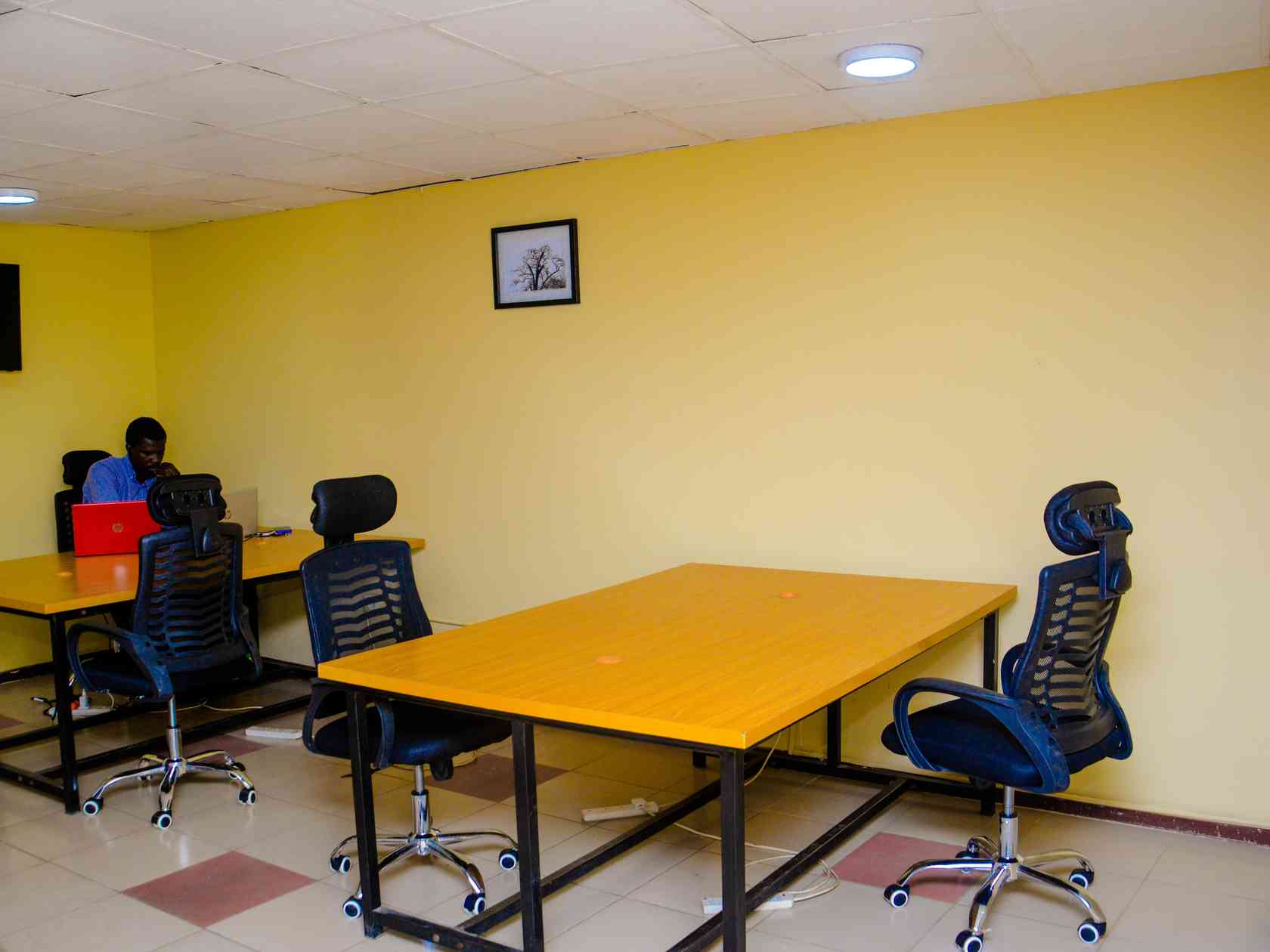 Coworking area
