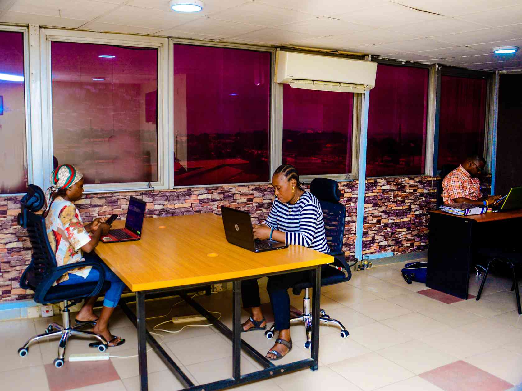 Coworking area