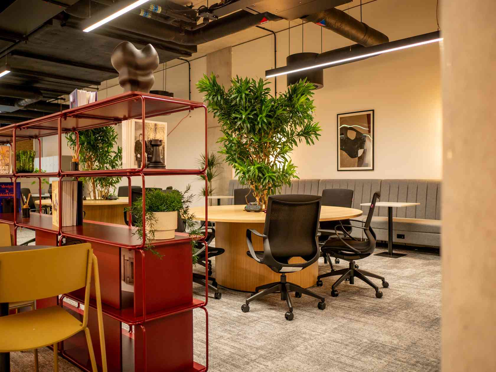 Coworking area