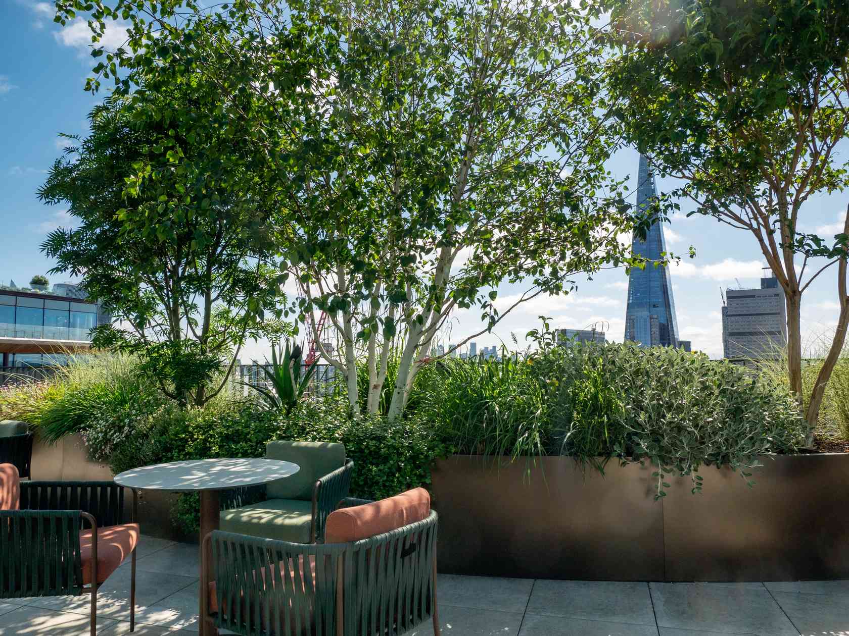 Roof terrace