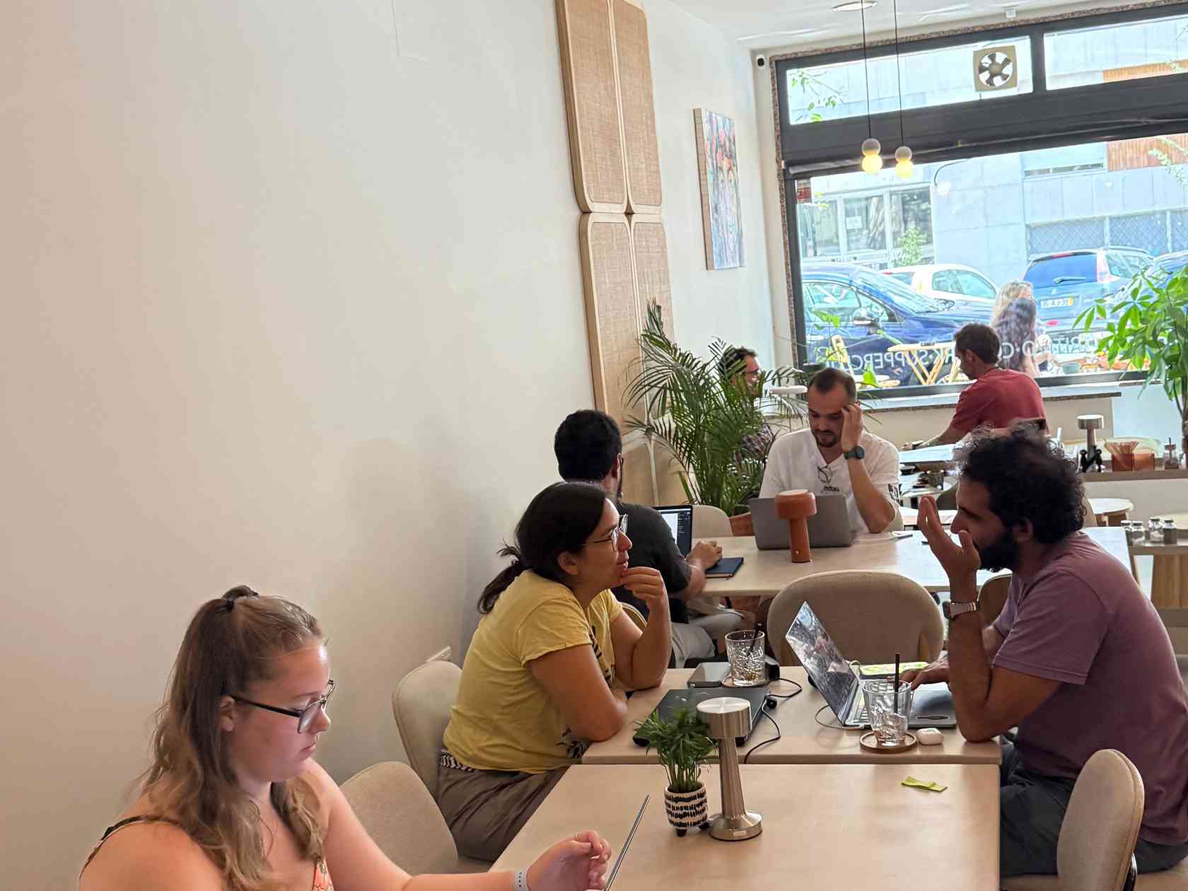 Coworking area