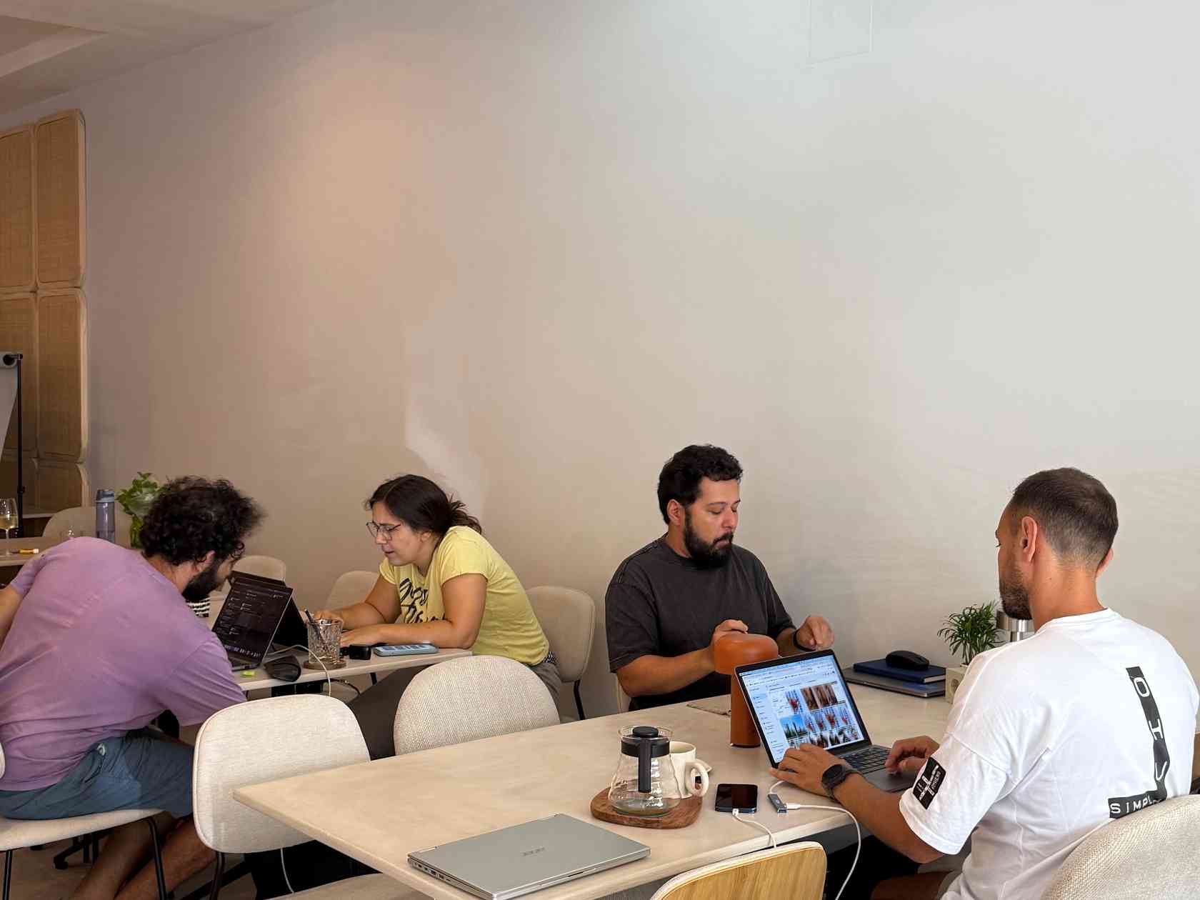Coworking area
