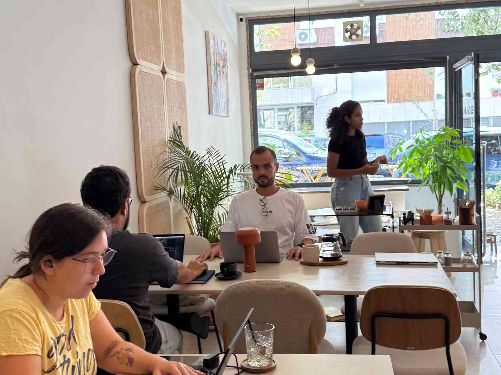 Coworking area