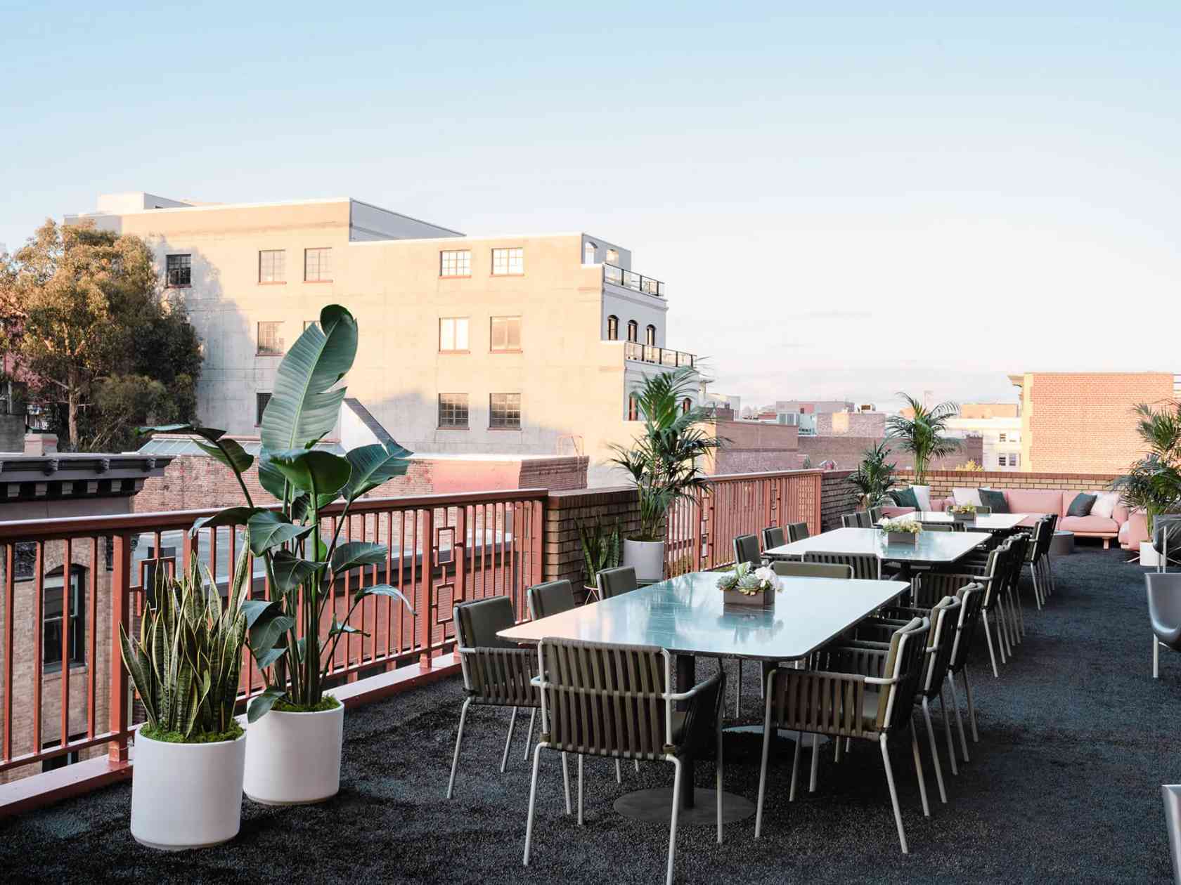 Roof terrace