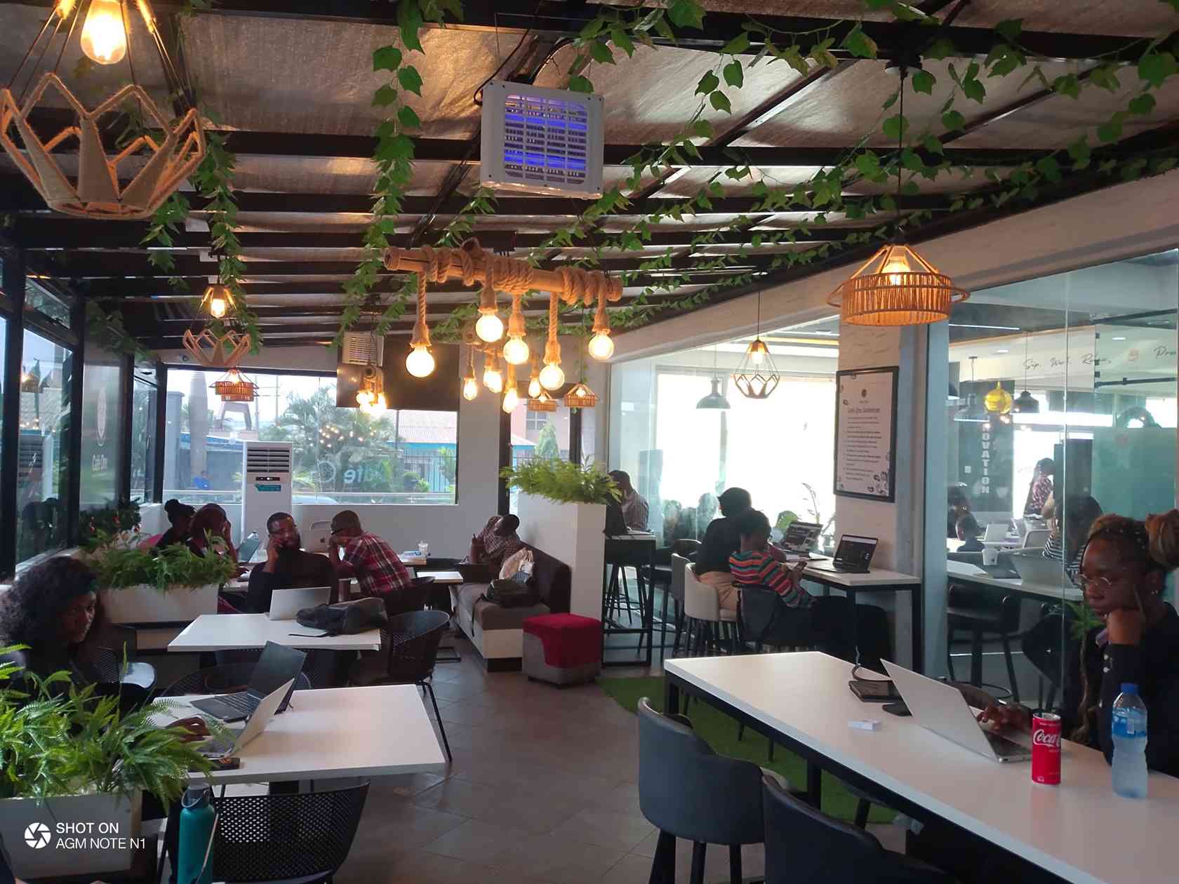 Coworking area