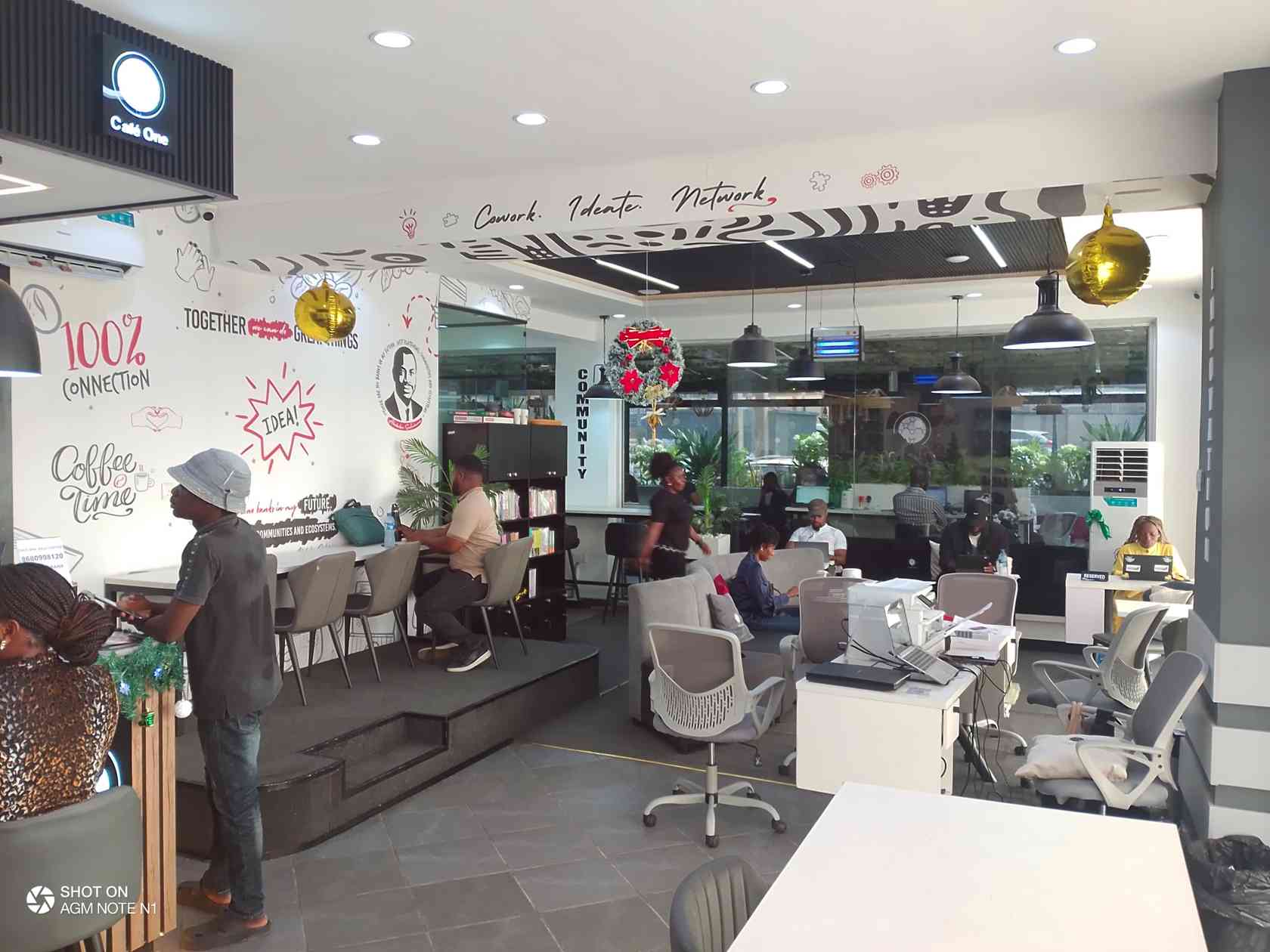 Coworking area