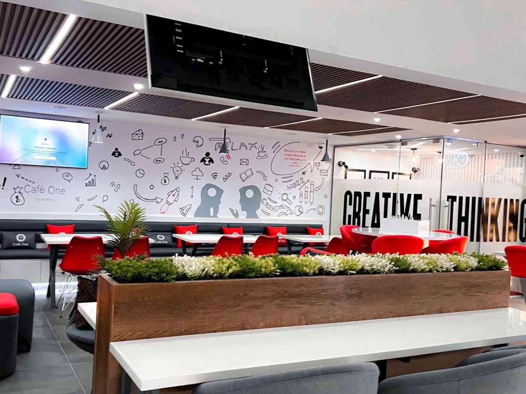Coworking area