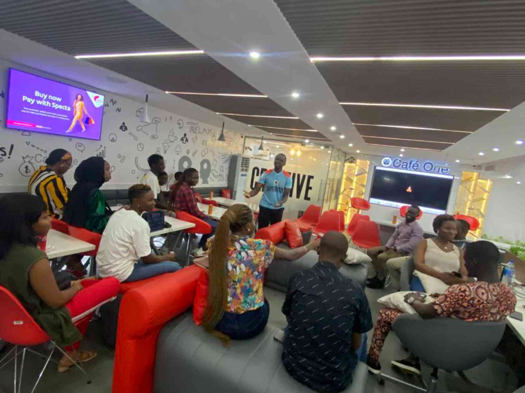 Coworking area