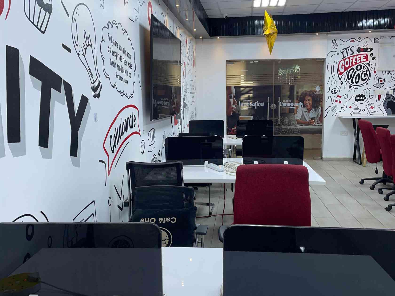 Coworking area